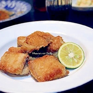 鯖の唐揚げ＊すだち醤油